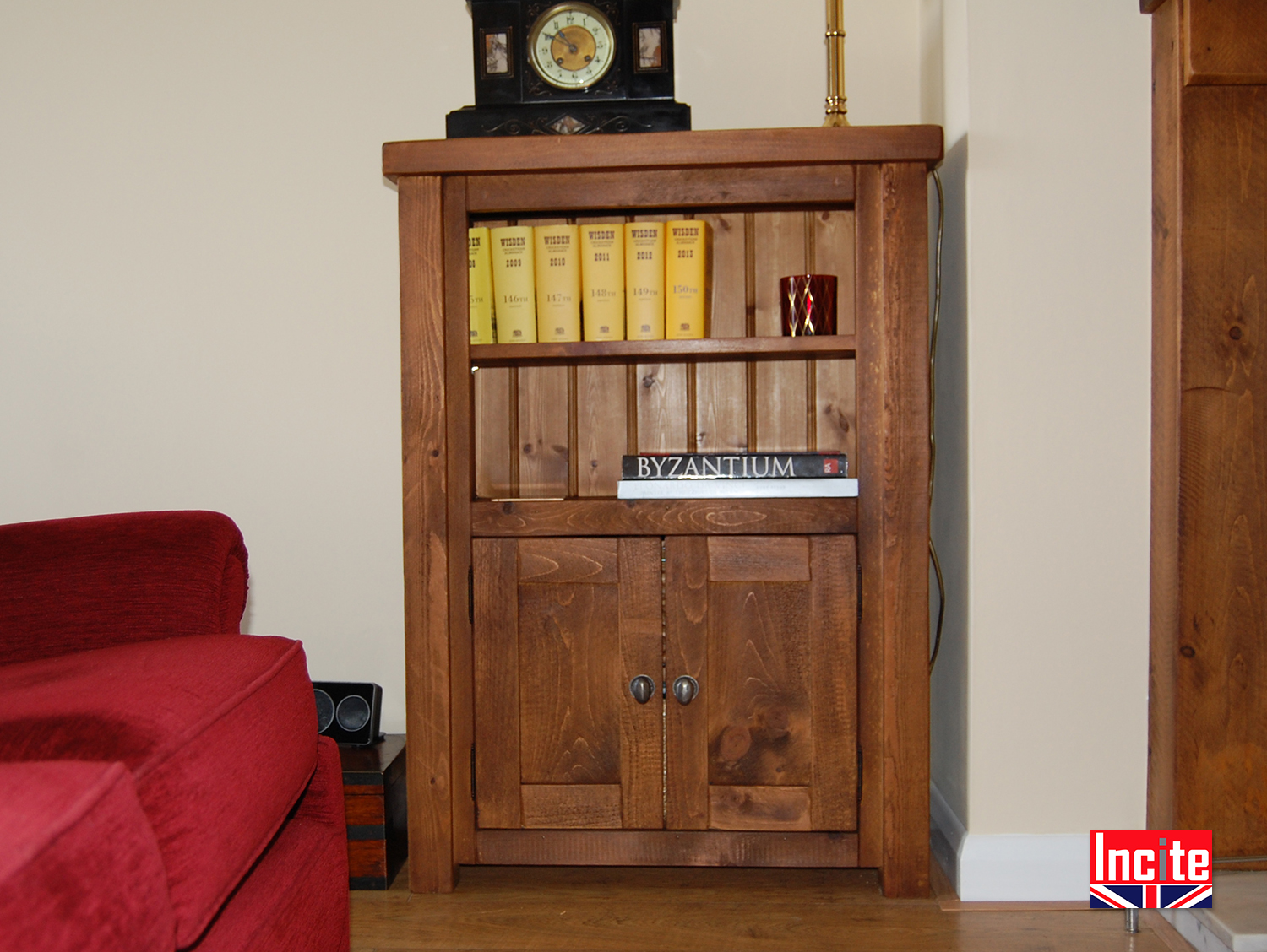 Small deals bookcase cabinet